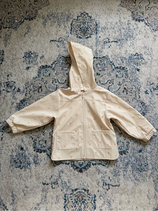 Quincy Mae Other - Quincy Mae Girls Kids Geese Print Raincoat, Sz 4-5 Yrs